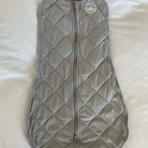 DREAMLAND BABY Weighted Sleep Swaddle Sack, Babies Aged 0-6 Months. 100% Cotton